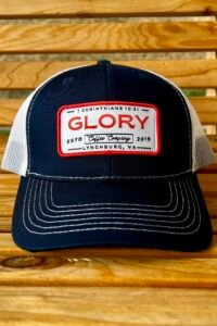 glory patch trucker hat
