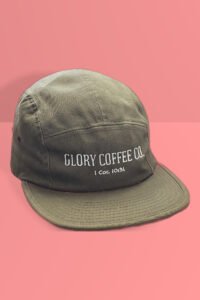 glory coffee co. five panel cap