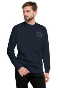 neon retro gcc crew neck