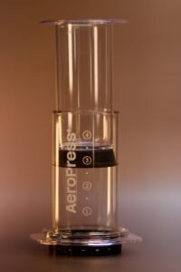 aeropress clear coffee brewer
